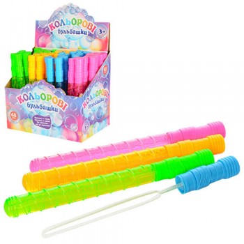 Детские мыльные пузыри в виде меча M 2091, 4 цвета