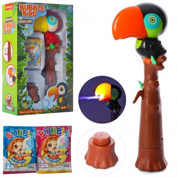 Мыльная игра 1688 попугай 32 см  (Черный)