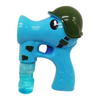 Мыльные пузыри KL23-24-9508Y-2 Пистолет (Синий в Шлеме)