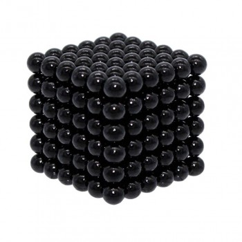 Магнитный неокуб  MAG-004 головоломка металлическая (Черный)