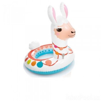 Детский надувной круг 58221-5 (Лама)