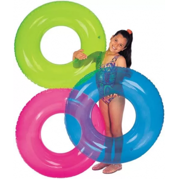 Детский надувной круг 59260 Прозрачный