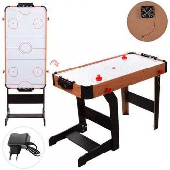 Настольный хоккей воздушный на ножках 20168T деревянный