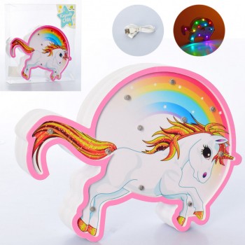 Дерев'яна іграшка Нічник MD 2241