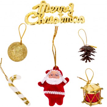 Набор новогодних подвесных украшений 6шт 12-128