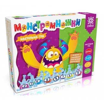 Игра Монстромножки. Таблица умножения играя укр. 119325