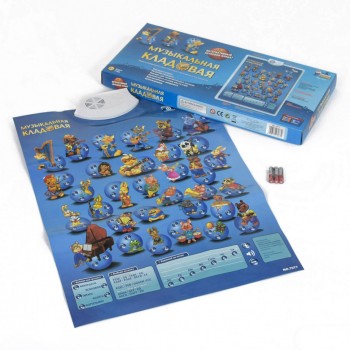 Плакат обучающий 7077 Веселый оркестр