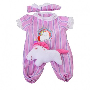 Кукольный наряд S60014-3 с игрушкой (Фиолетовый)