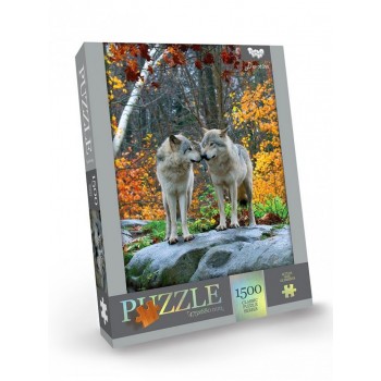 Пазли 1500 елементів C1500-04-01-10 (Вовки)
