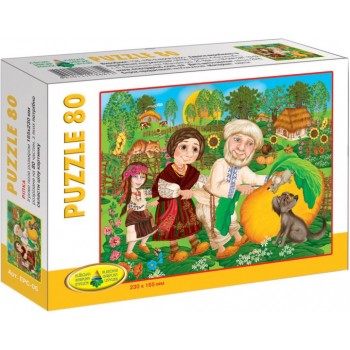 Пазли 80 їв. вип. 6 (ЕРС - 06) Ріпка в кор. 86812