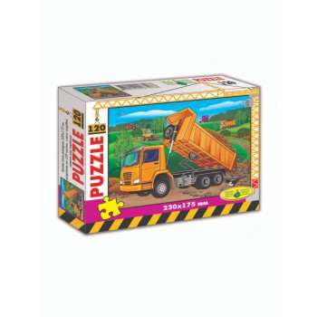 Пазли 120, вип. 7 (ЕРТ -07) Самоскид в кор. 86904