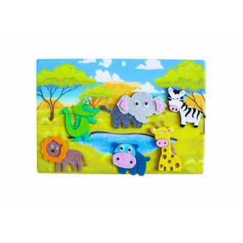 Розвиваюча гра з фетру 