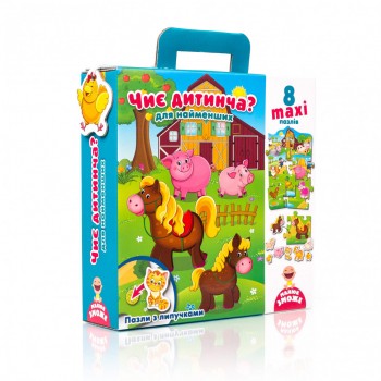 Пазл с липучками для самых маленьких VT2907 (