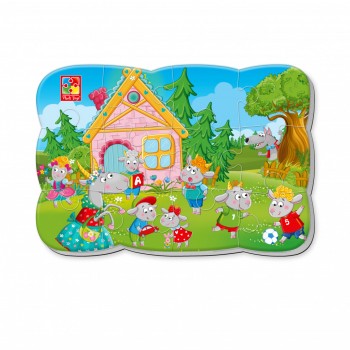 Пазли магнітні для малюків А5