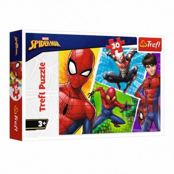 Пазл Trefl. Людина-Павук і Мігель 18242 (30 Елм.)