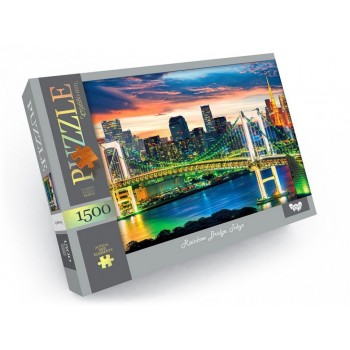 Пазли 1500 елементів C1500-04-01-10 (Райдужний міст)
