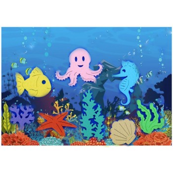 Развивающая игра с фетра 