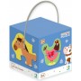 Пазл DoDo 2-3-4 элемента  Домашние животные 300152