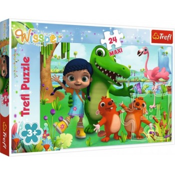 Пазл Trefl. Світ, наповнений дружбою 14263 (24 Елм.)