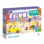 Пазлы «Железнодорожный вокзал» DoDo Toys 300553 60 эл.