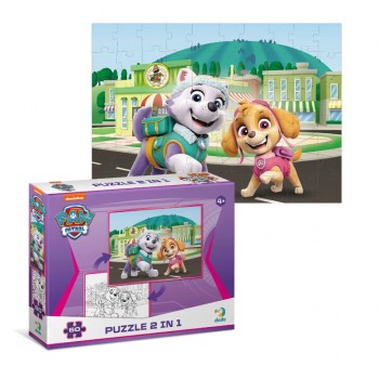 Детские Пазлы 2 в 1 Paw Patrol 