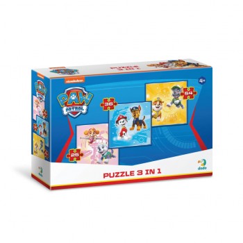 Детские Пазлы 3 в 1 Paw Patrol 