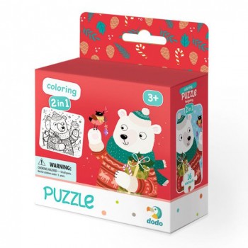 Детские пазлы 2 в 1 