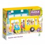 Пазлы  «Суета возле автобуса» DoDo Toys 300551 60 эл.