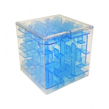 Головоломка Куб Лабиринт 3629AB 7-7-7 см  (Синий)