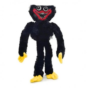 Игрушка мягкая Хаги Ваги и Киси Миси 1133 из Poppy Playtime 40 см (Черный)