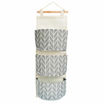 Органайзер на стену M 6132 ( Серый ёлочкой)