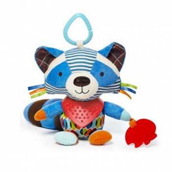 Погремушка для малышей BT-T-0220-1 тканевая (Енот)