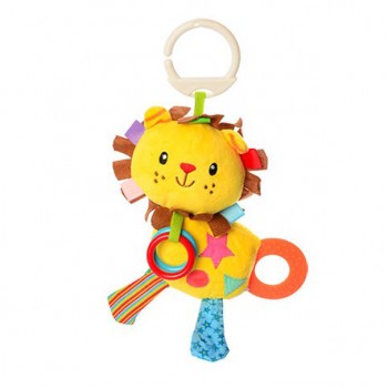 Подвеска на коляску X15251, плюшевие животные 26 см (Лев)