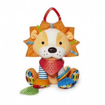Погремушка для малышей BT-T-0220-1 тканевая (Лев)