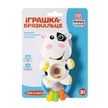 Дитяче брязкальце HB 0018 14см (Корова)