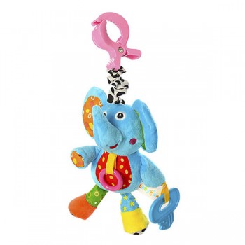 Подвеска на коляску X12410 плюшевые животные 30 см (Слон)