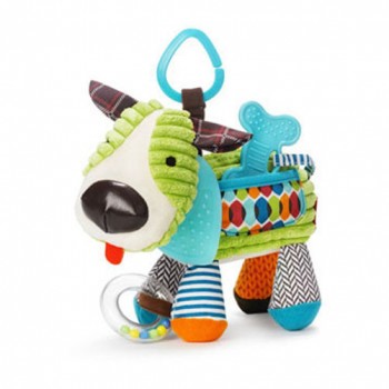 Погремушка для малышей BT-T-0220-1 тканевая (Собака)