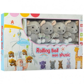 Карусель на ліжечко XQT701 музична (XQT703)