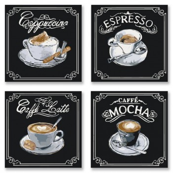 Набор для росписи по номерам. Полиптих 