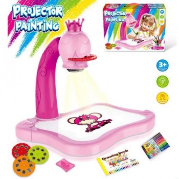 Детский проектор для рисования YM6116  с фломастерами