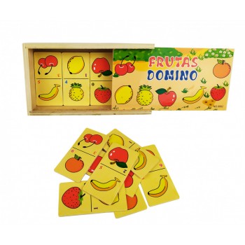 Деревянная игрушка Домино MD 2198 (Фрукты)