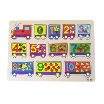 Деревянная игрушка Рамка-вкладыш MD 0646 ( 0646-4)