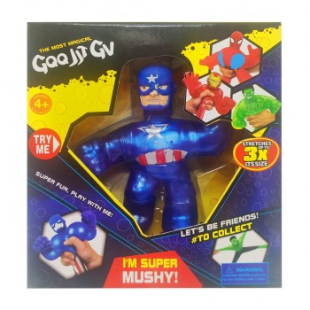 Игрушка антистресс BD-63 герой тянучка (Капитан Америка)