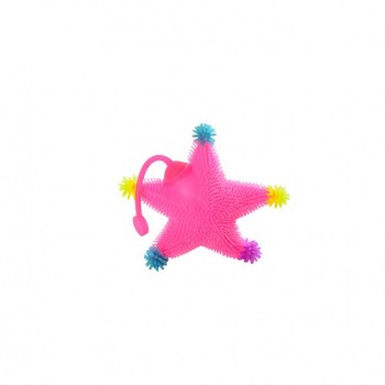 Ежик светяшка  MS 1744 с ручкой (Розовый)