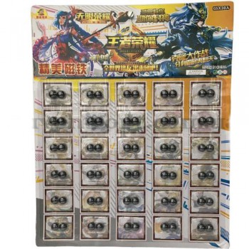 Магнитные трещалки шарики на планшетке PR870 Набор 30 шт