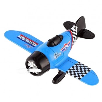 Самолет металлический инерционный, XG879-102 (Синий)