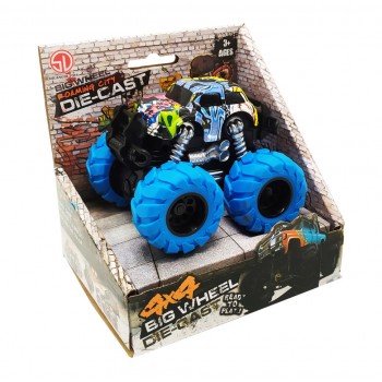 Детская инерционная машинка  Q61F5 большие колеса (Голубой)