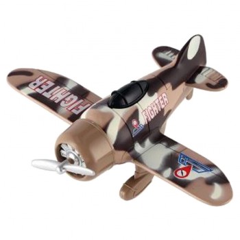 Самолет металлический инерционный, XG879-102 (Бежевый)