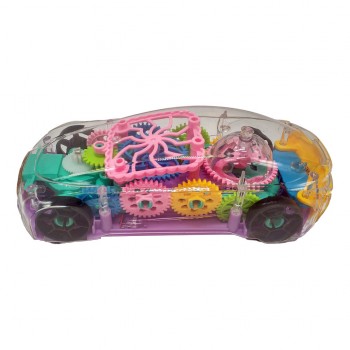 Авто музыкальное XY.147-2, цветные внутренние детали (Фиолетовый)