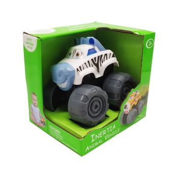 Детская машинка Зверюшка Bambi DY-501 инерционная (Зебра)